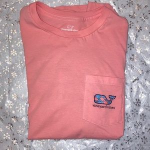 Salmon Vineyard Vines Tee Shirt